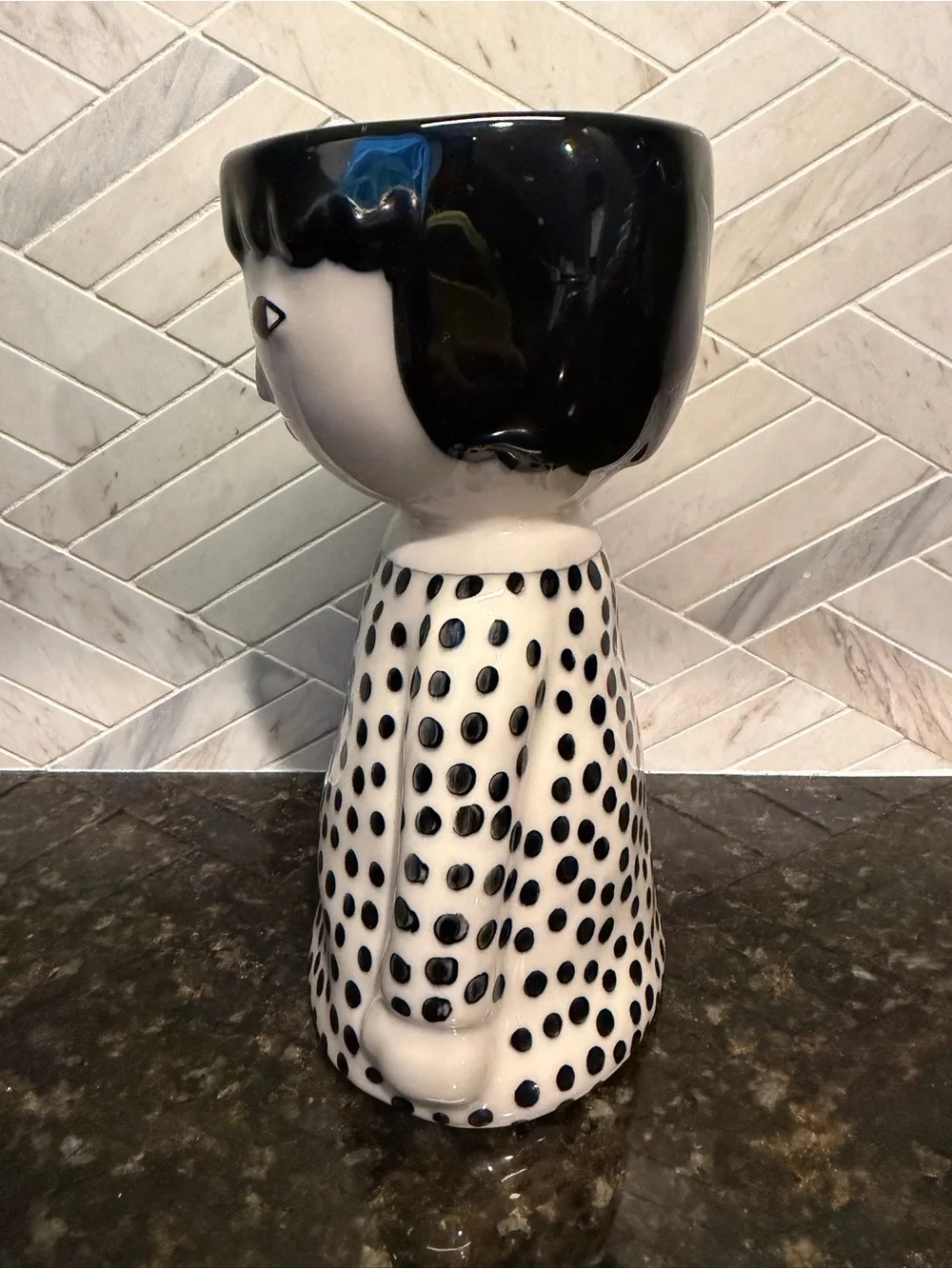 Anthropologie Kinska Melena Face Pot